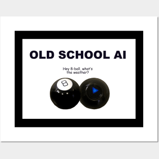 Old school AI: Eight Ball Posters and Art